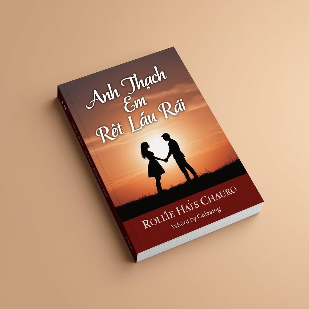 Ebook cover of "Anh Thích Em Rất Lâu Rồi" featuring a romantic scene