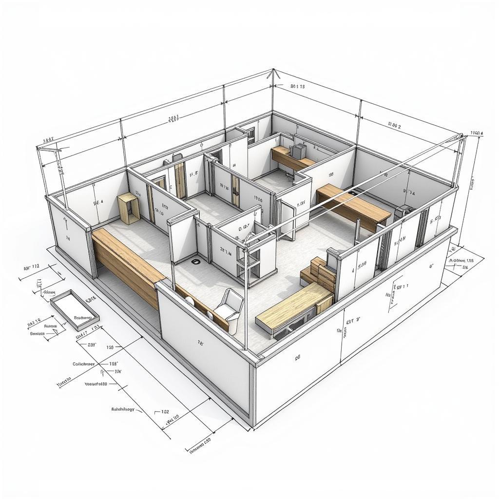 Kết cấu nhà hẻm Thích Quảng Đức