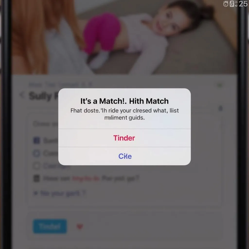 Tinder báo có người thích