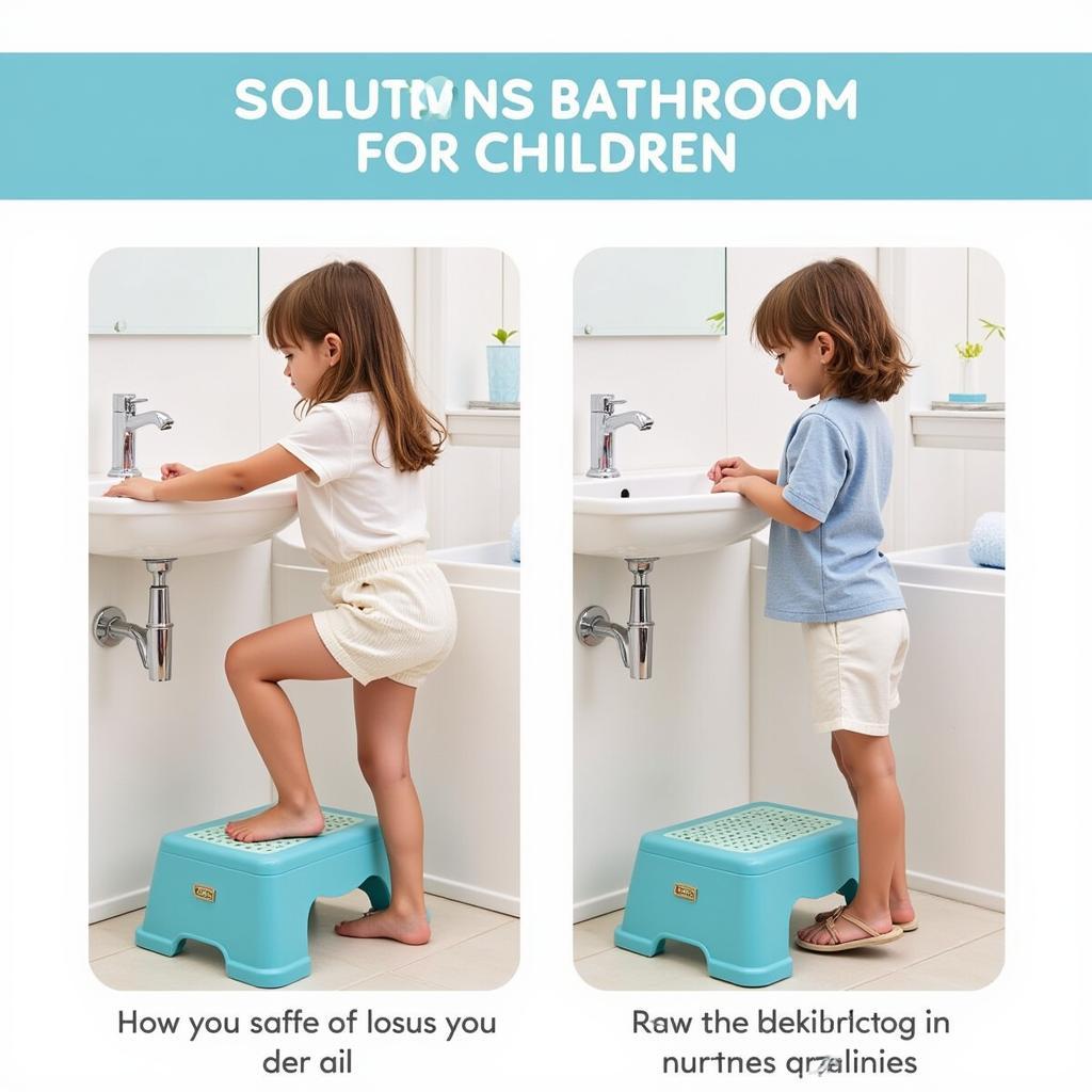 sink stool for kids