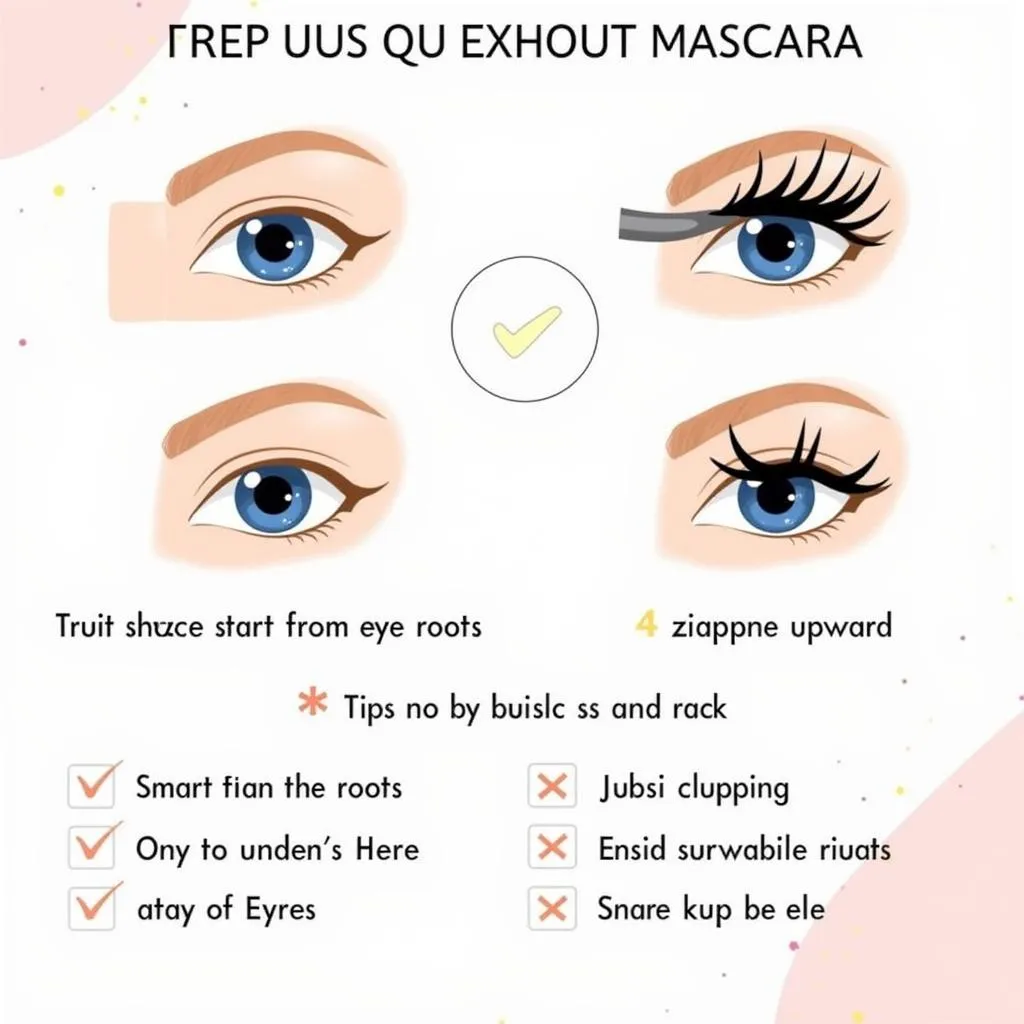 Bí quyết chải mascara hoàn hảo