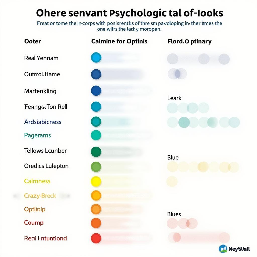 color meaning chart