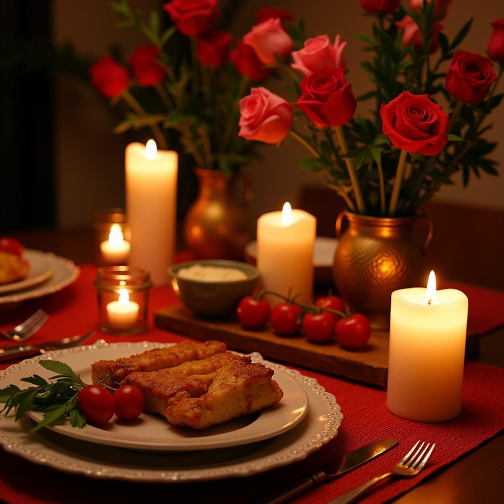 Romantic dinner for Vietnamese Women's Day