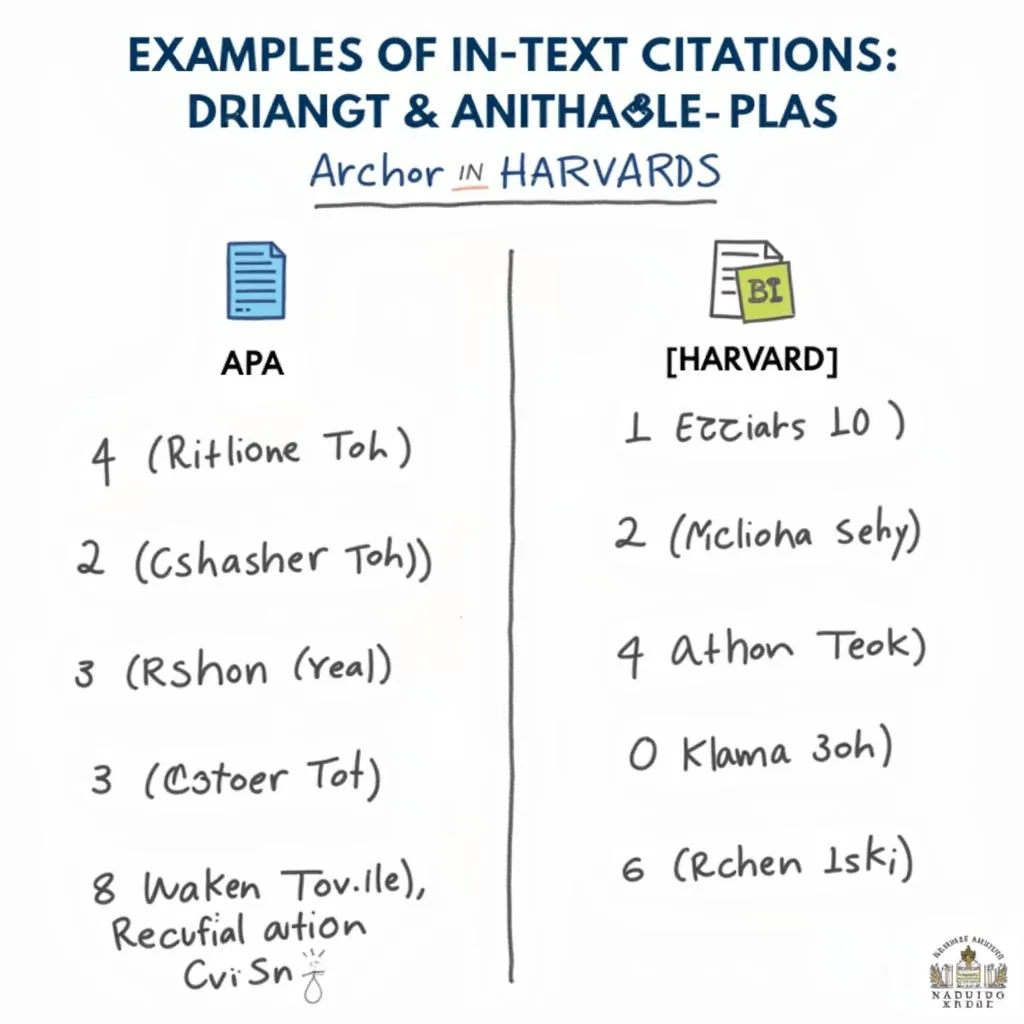 Cách Chú Thích Tài Liệu Tham Khảo Theo Phong Cách APA và Harvard