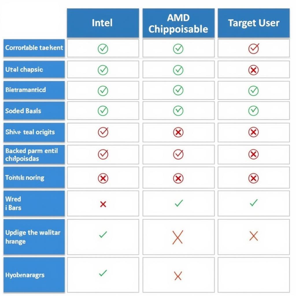 Chipset Intel và AMD