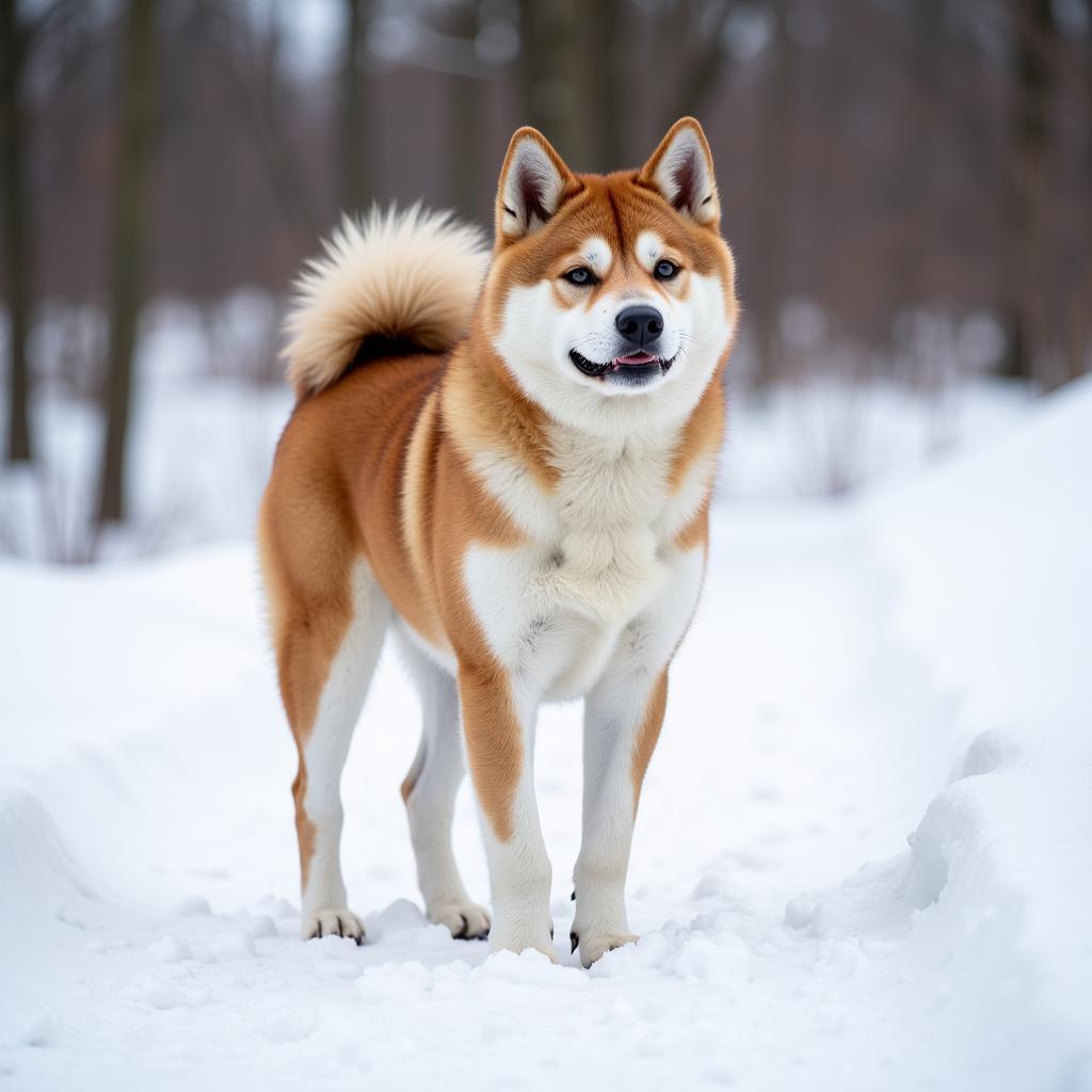 Chú Chó Akita Inu Trung Thành