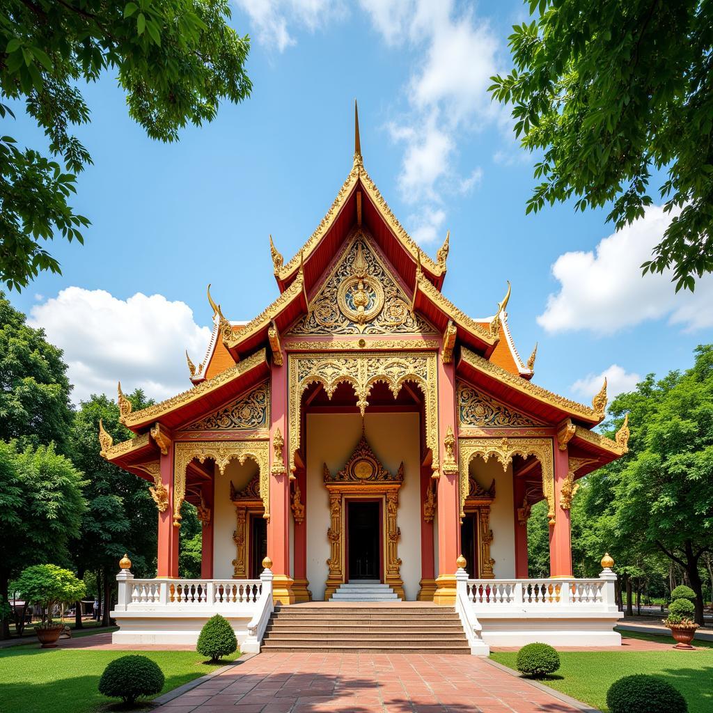 Hoang Phap Pagoda founded by Venerable Thich Chan Quang