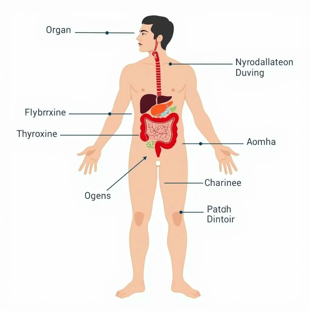 Cơ chế tác động của tirôxin