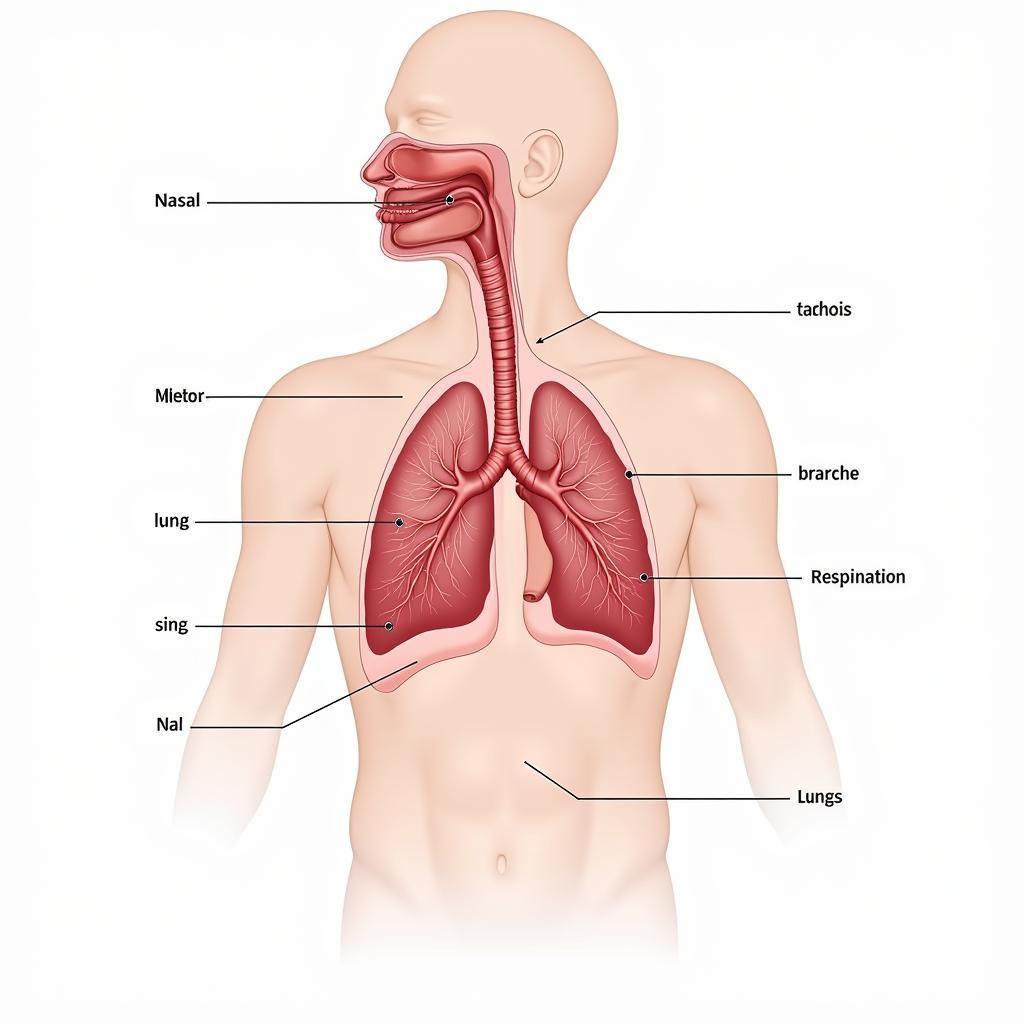 Cấu tạo hệ hô hấp