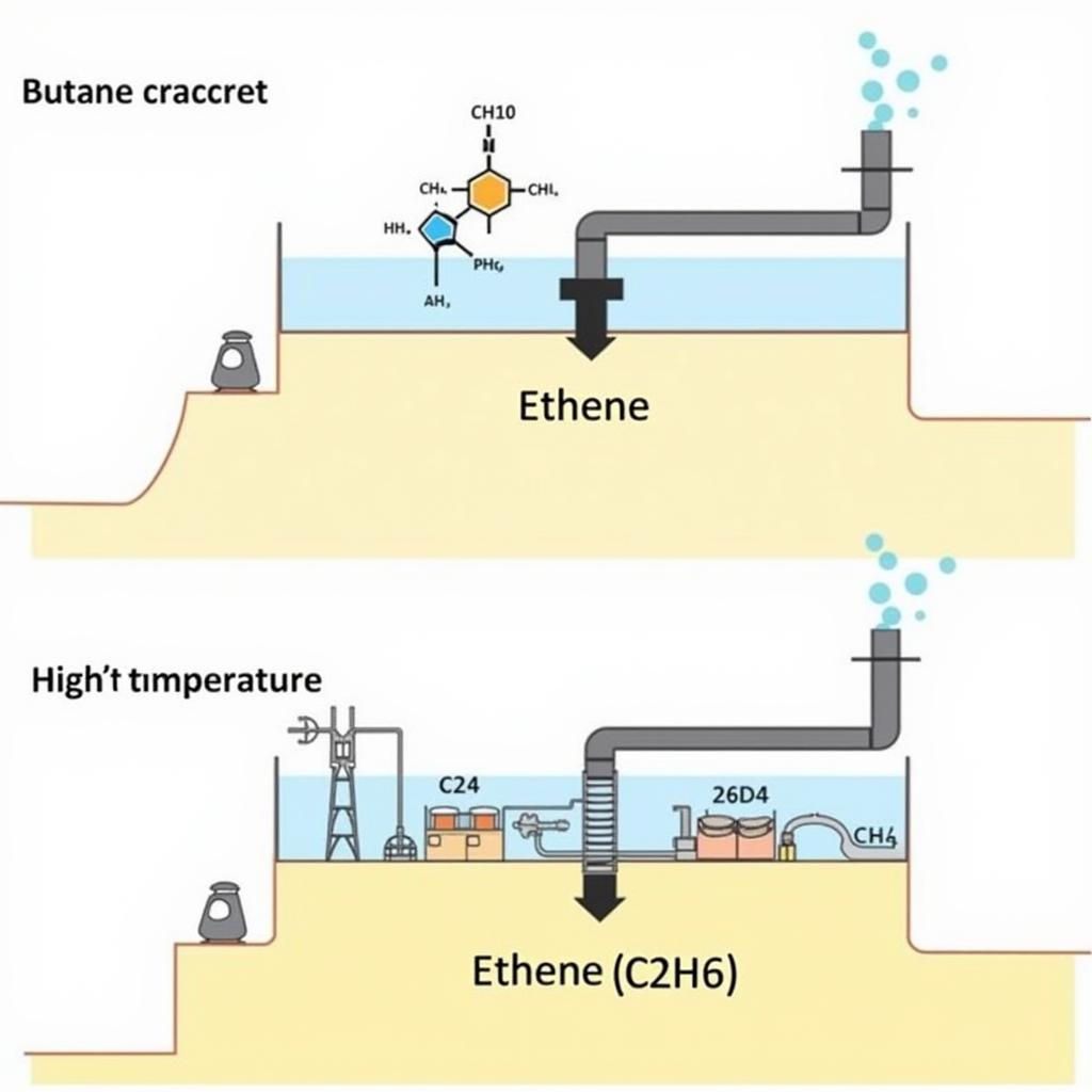 Cracking butan phản ứng