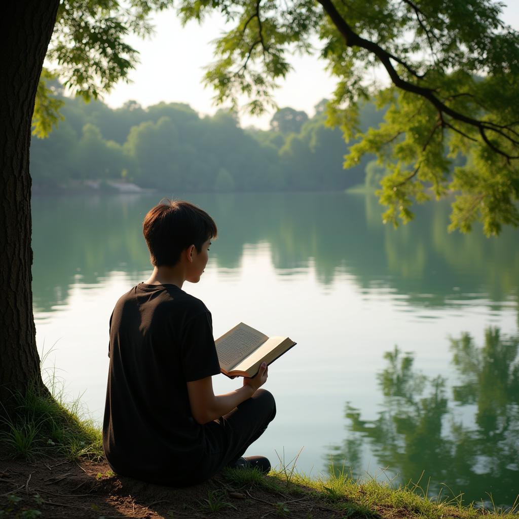 Reading Thích Nhất Hạnh's books