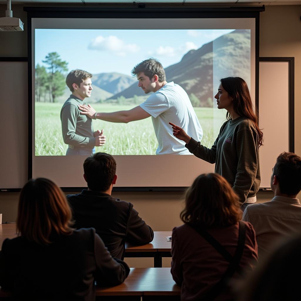 Giving a Movie Presentation