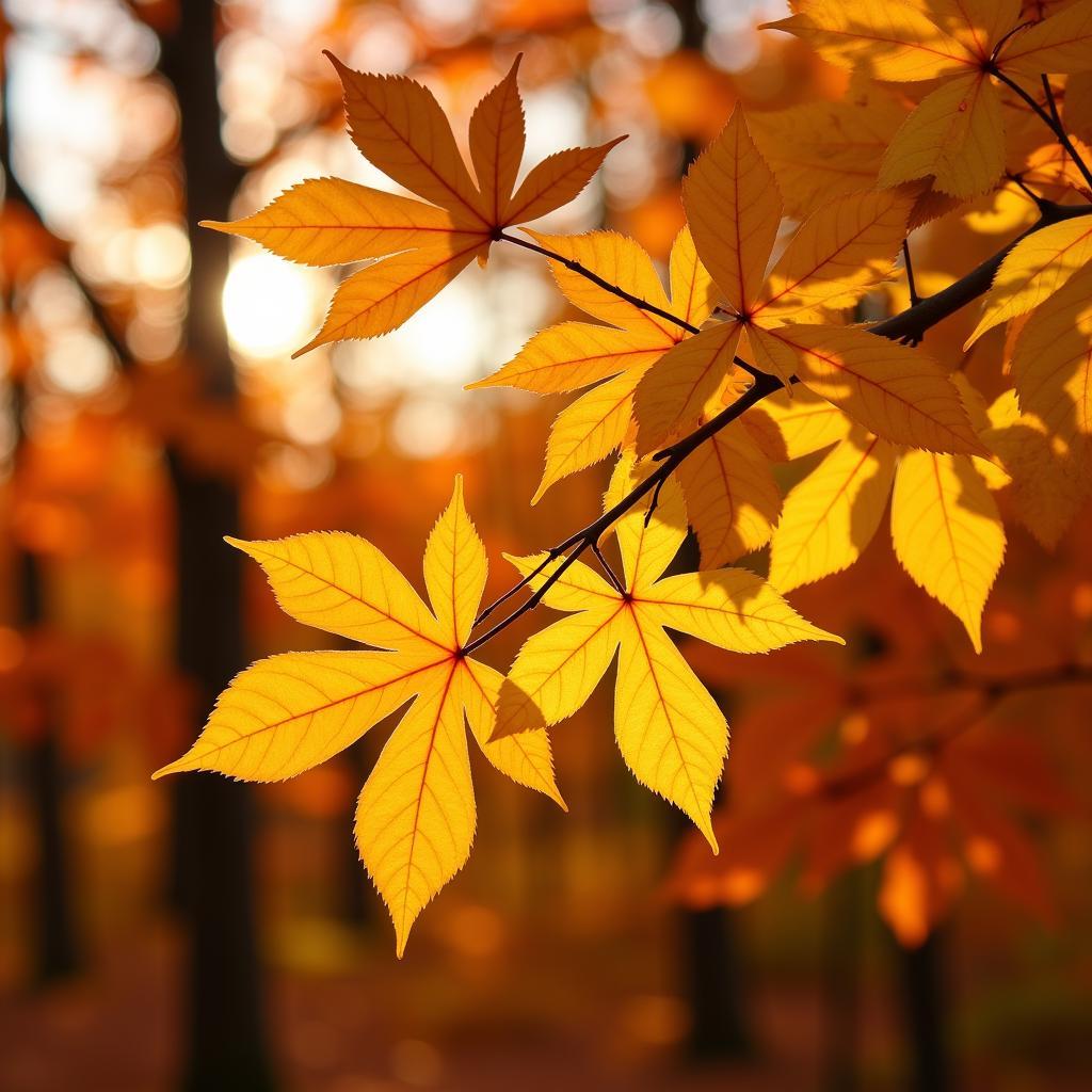 Golden Autumn Leaves