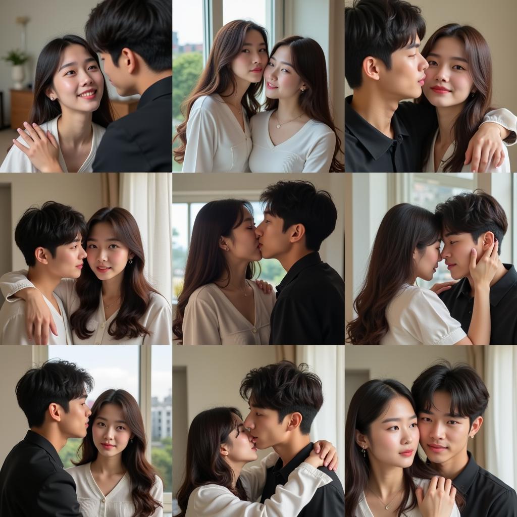 Kpop Couple Affectionate Moments