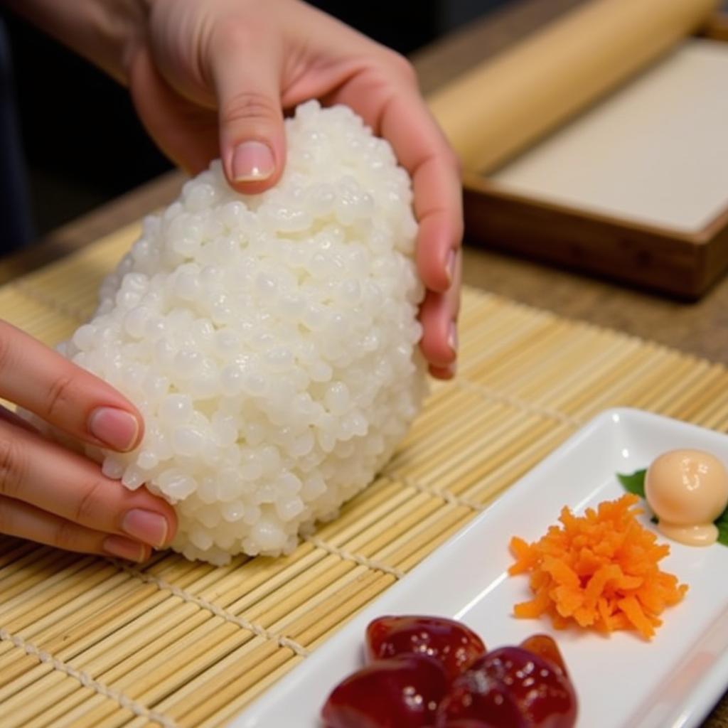 Học nấu ăn Nhật Bản đơn giản với cơm nắm Onigiri