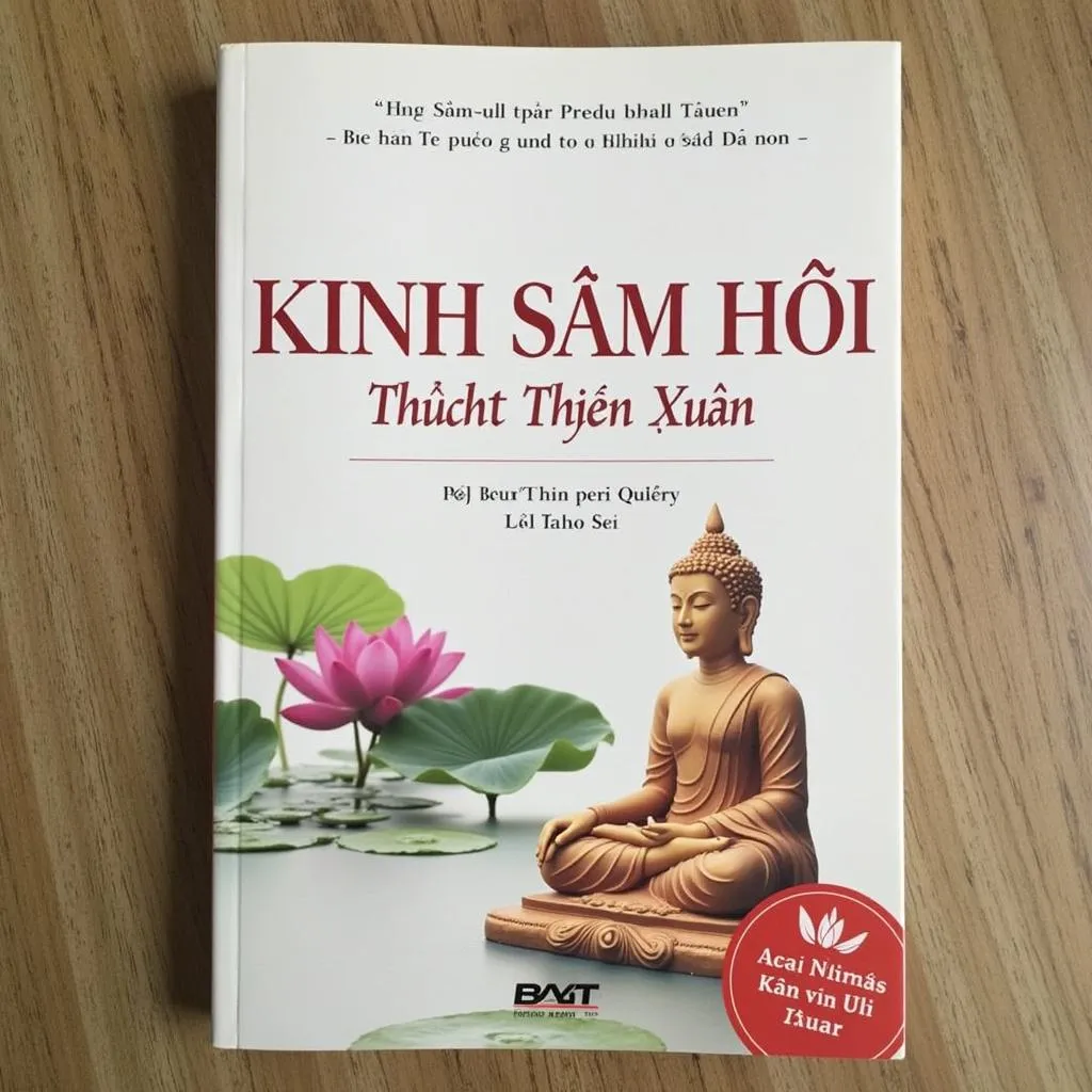 Bìa sách Kinh Sám Hối Thích Thiện Xuân