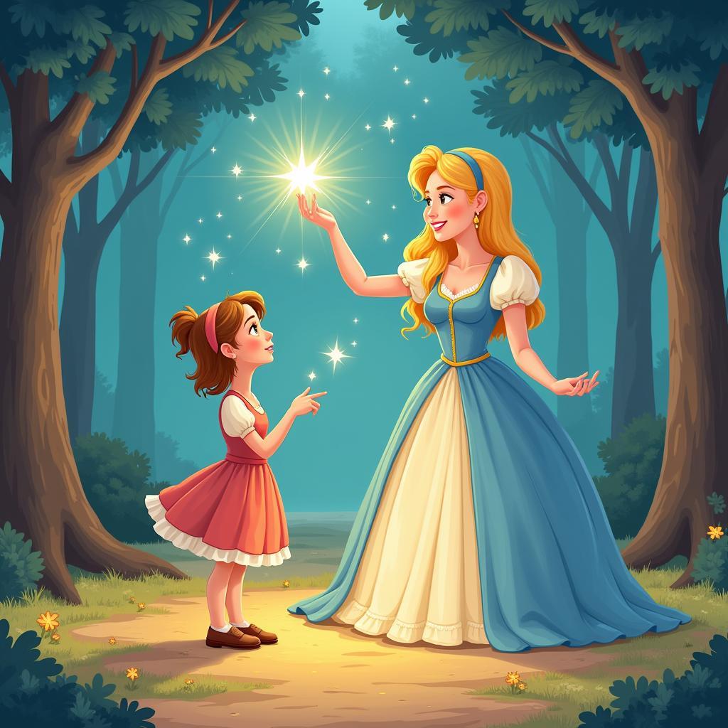 Cinderella and Fairy Godmother