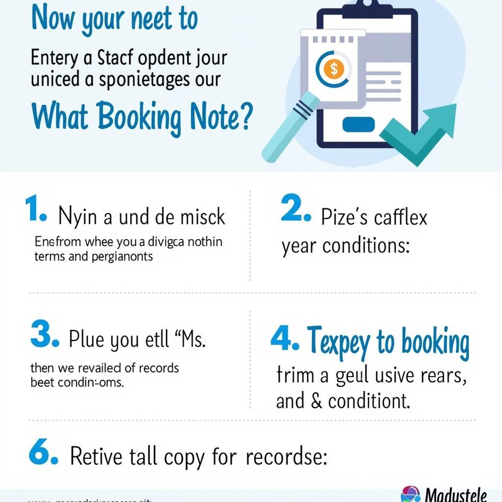 Lưu Ý Khi Sử Dụng Booking Note