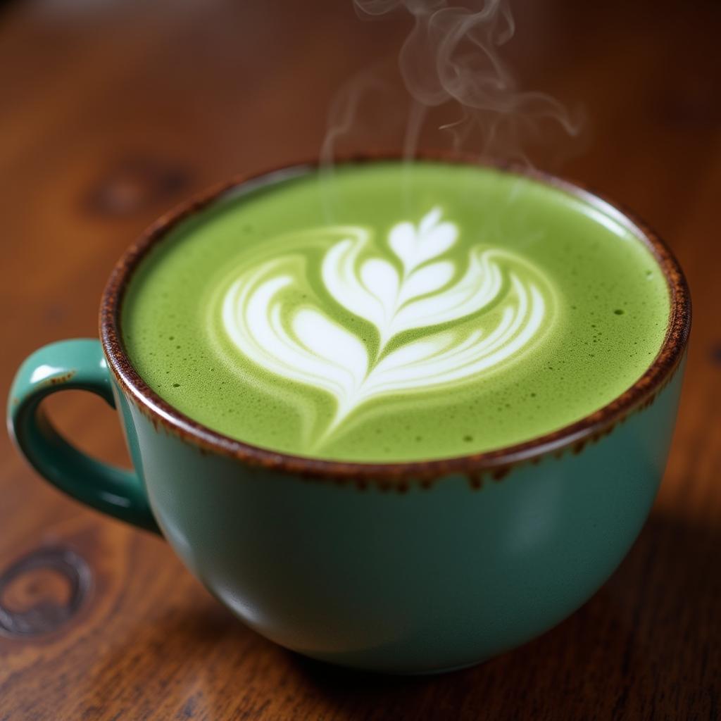 Ly Matcha Latte thơm ngon