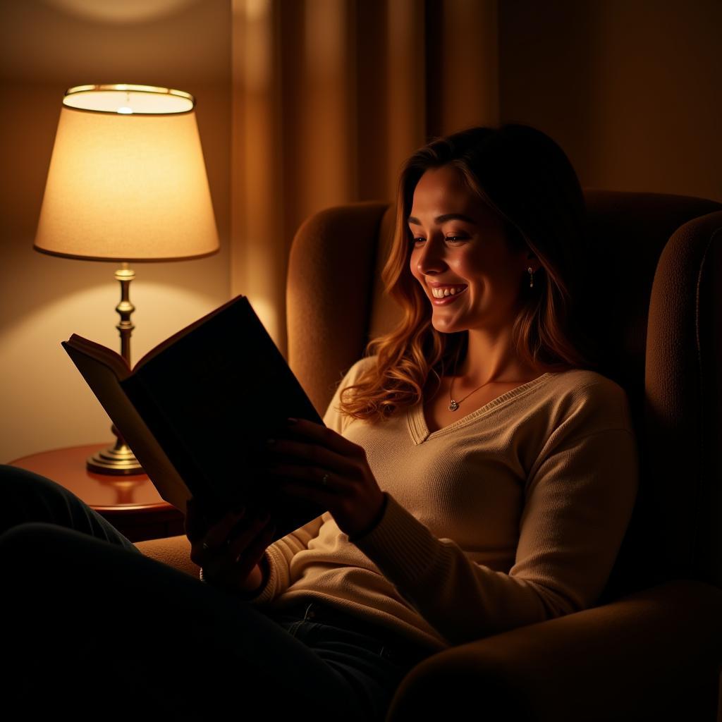 Woman Reading a Book