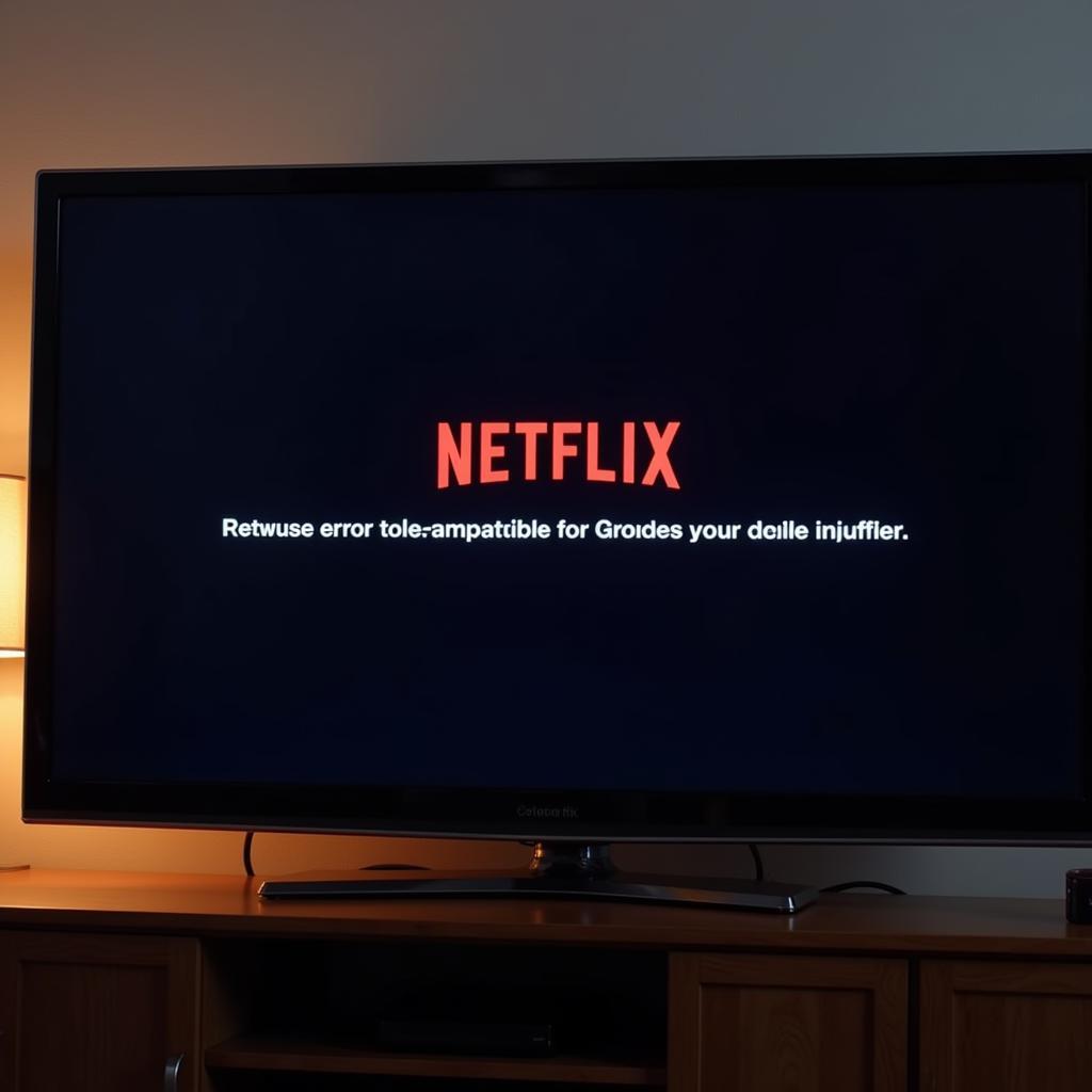 Netflix Không Tương Thích Trên Smart TV