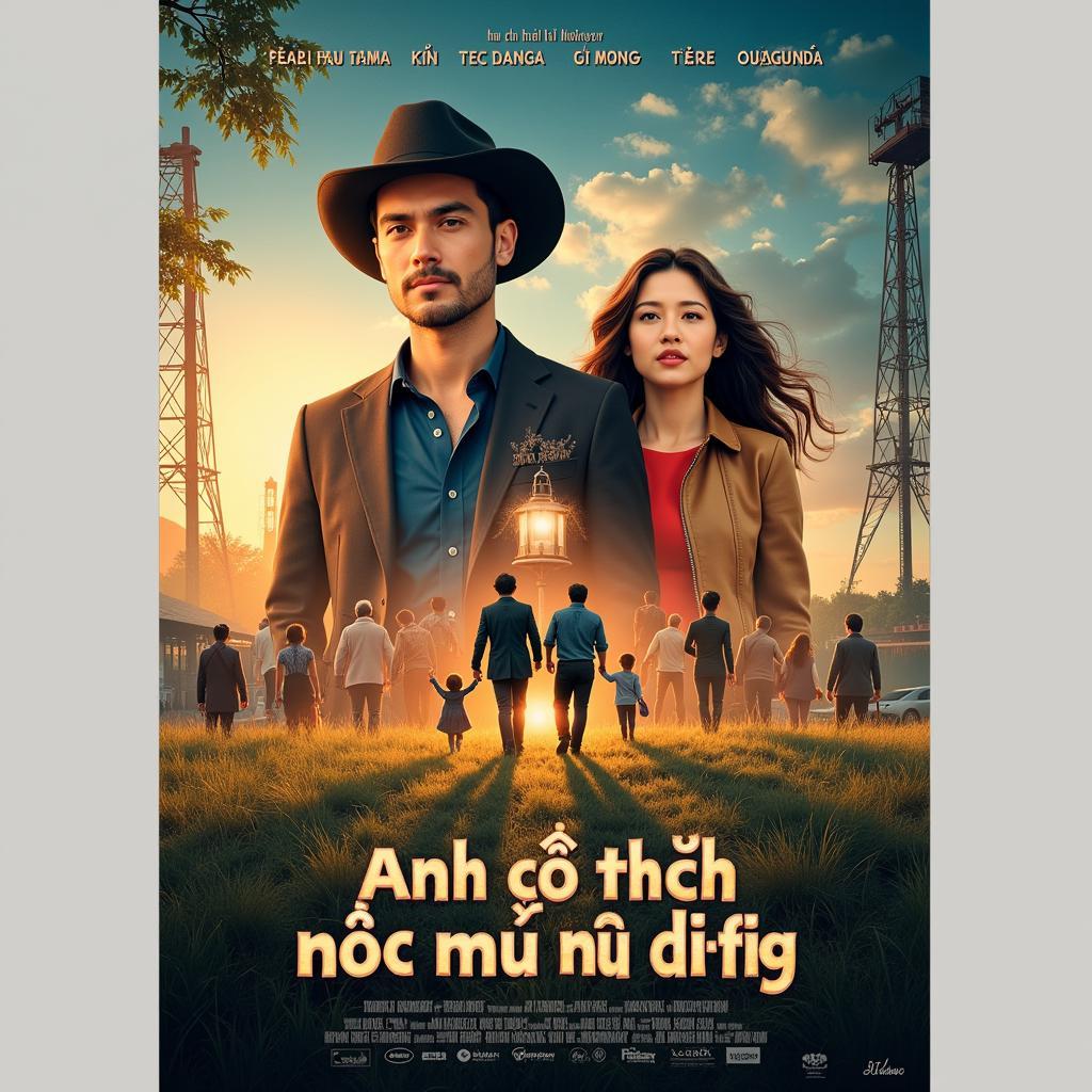 Poster phim "Anh có thích nước Mỹ không" Vietsub