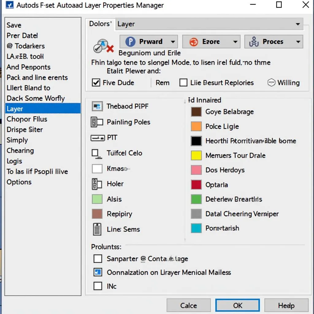 Layer Management in AutoCAD