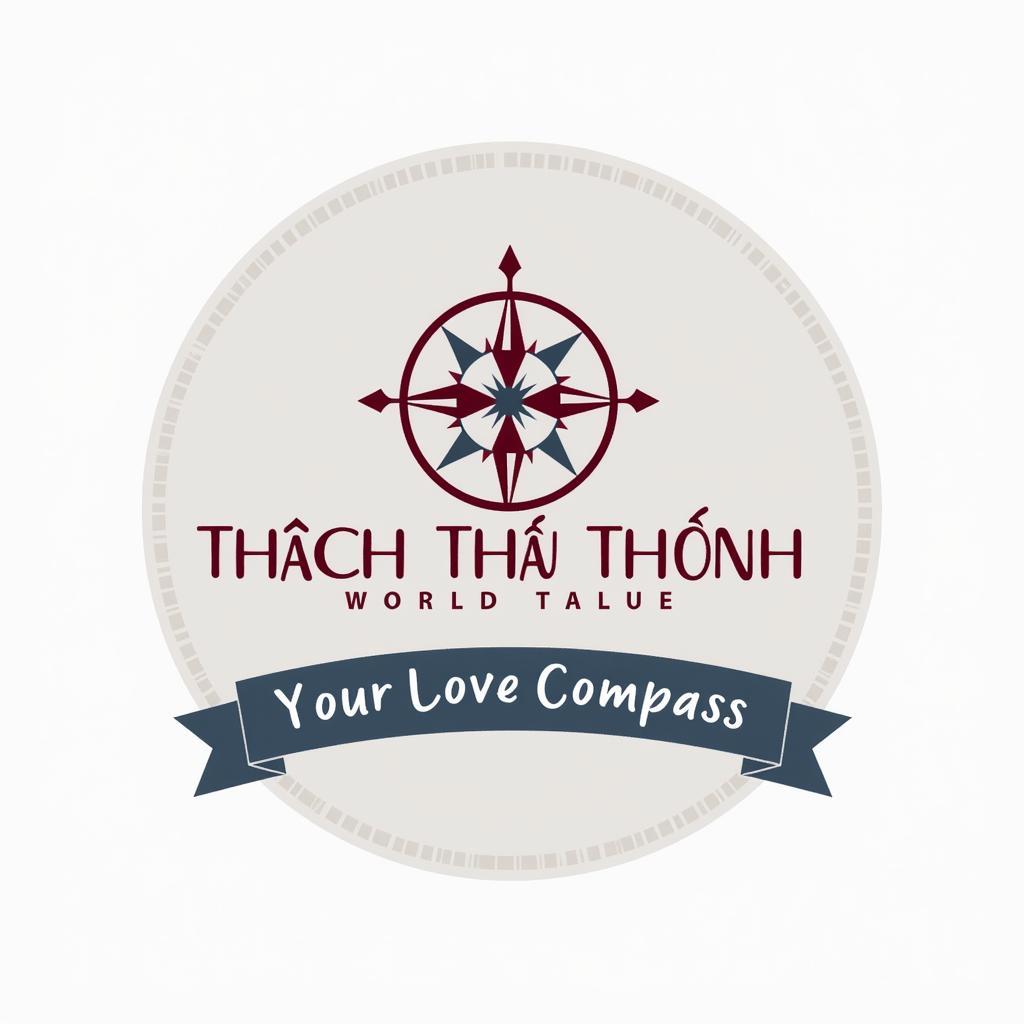 Thích Thả Thính logo with tagline - Your Love Compass