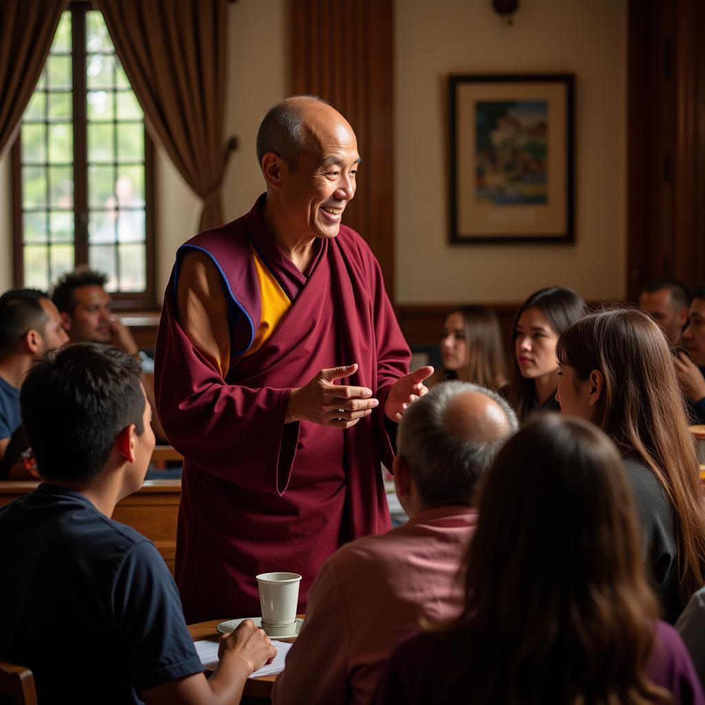 Thích Nhất Hạnh teaching