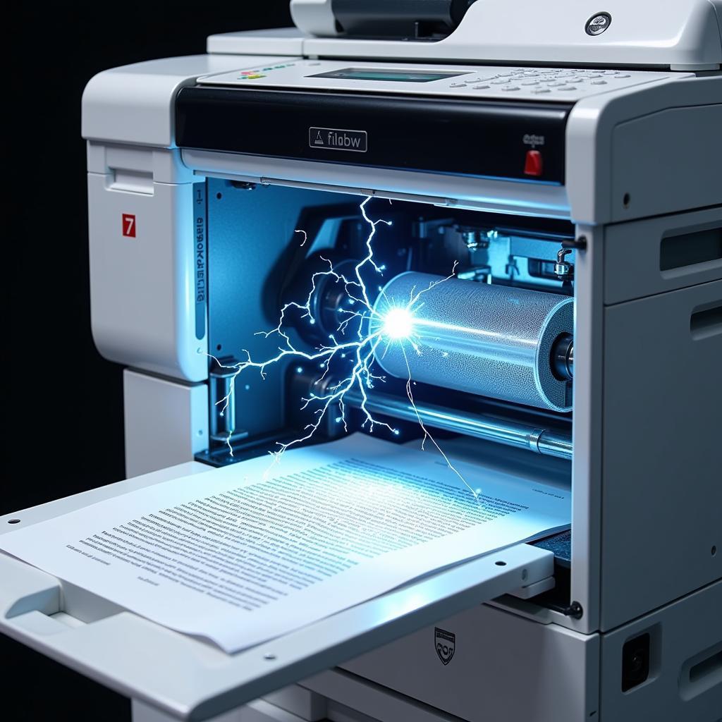 Ứng dụng của hiện tượng nhiễm điện trong máy photocopy