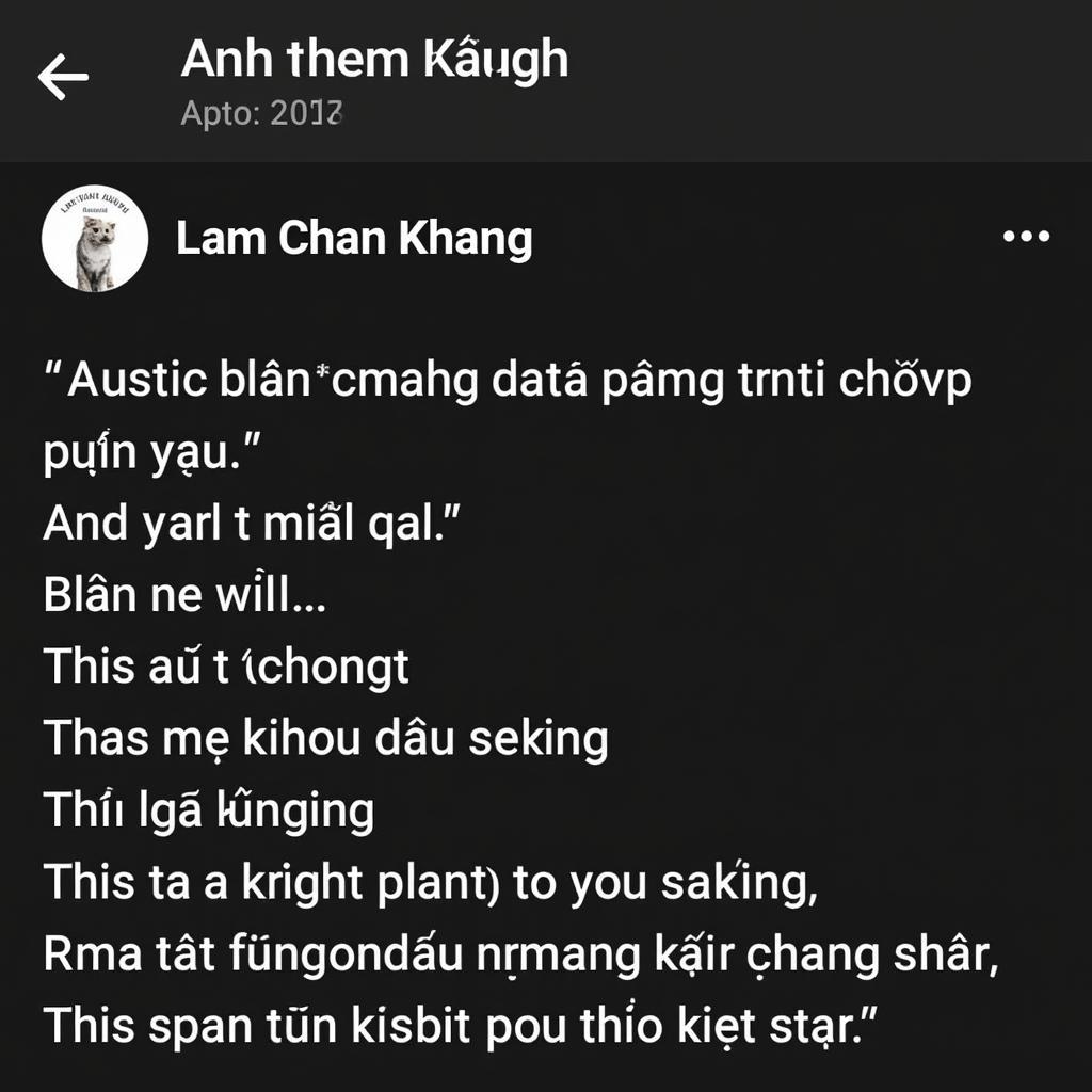 Hình ảnh lời bài hát Anh thích em như xưa