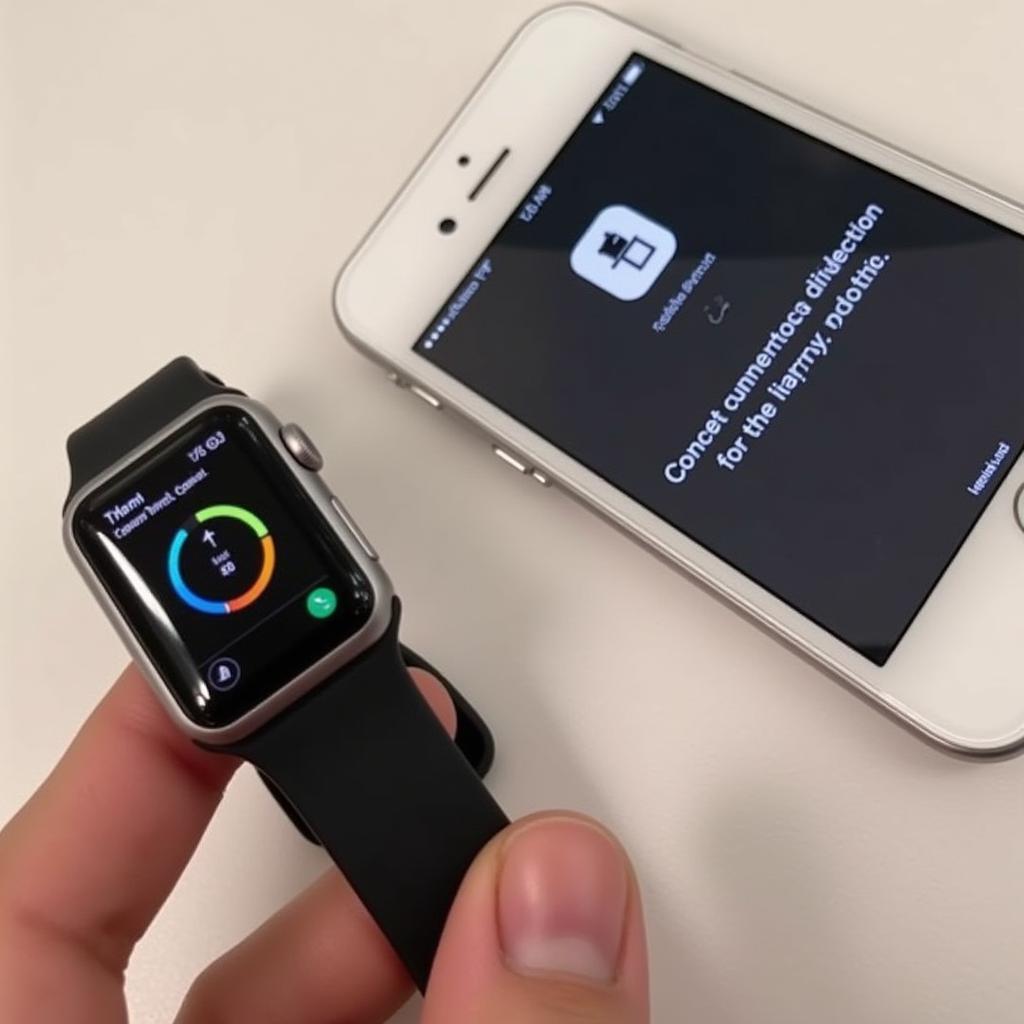 Apple Watch 3.1 kết nối với iPhone