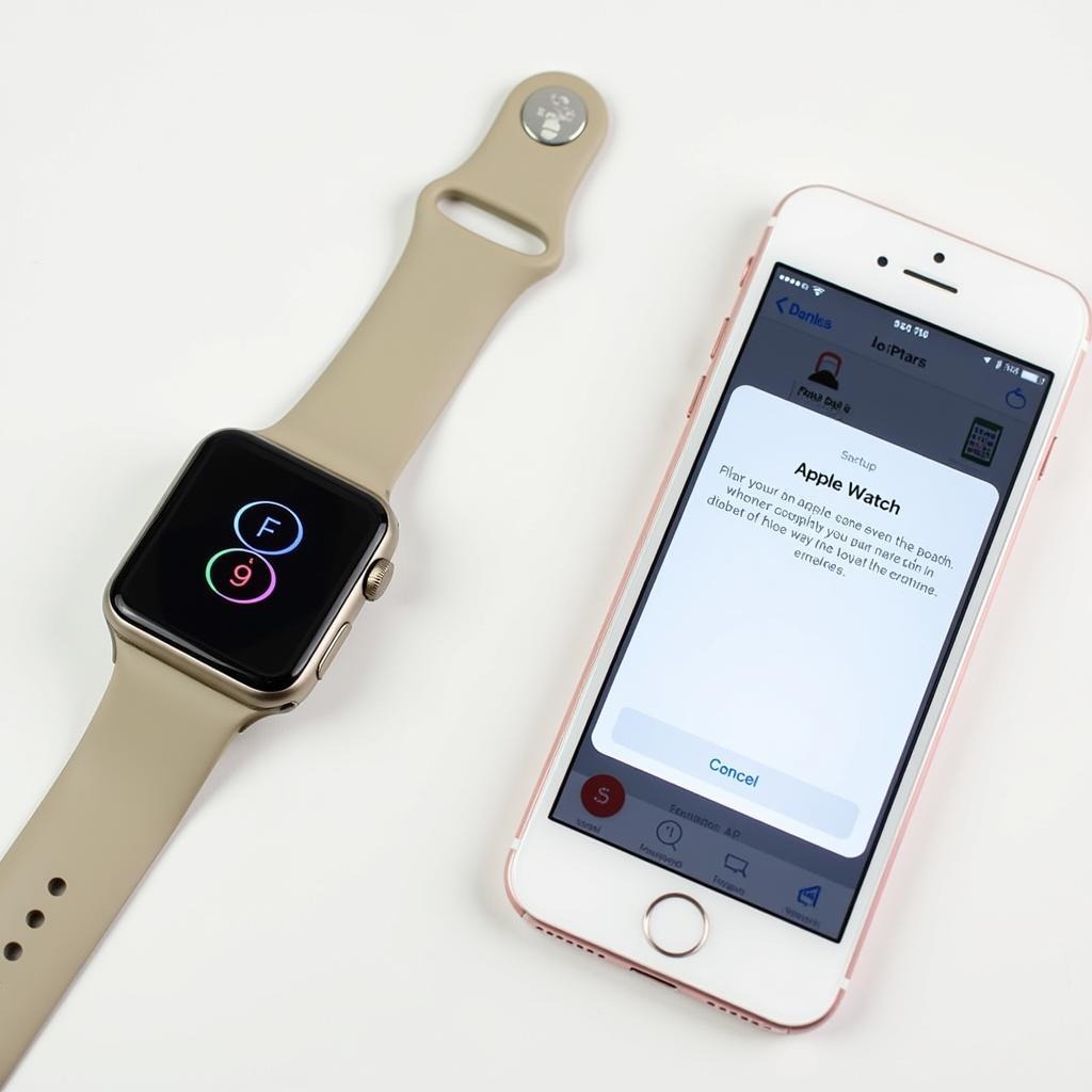 Apple Watch Series 1 kết nối với iPhone