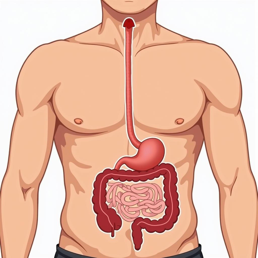 Bấm huyệt kích thích ăn uống tác động lên hệ tiêu hóa