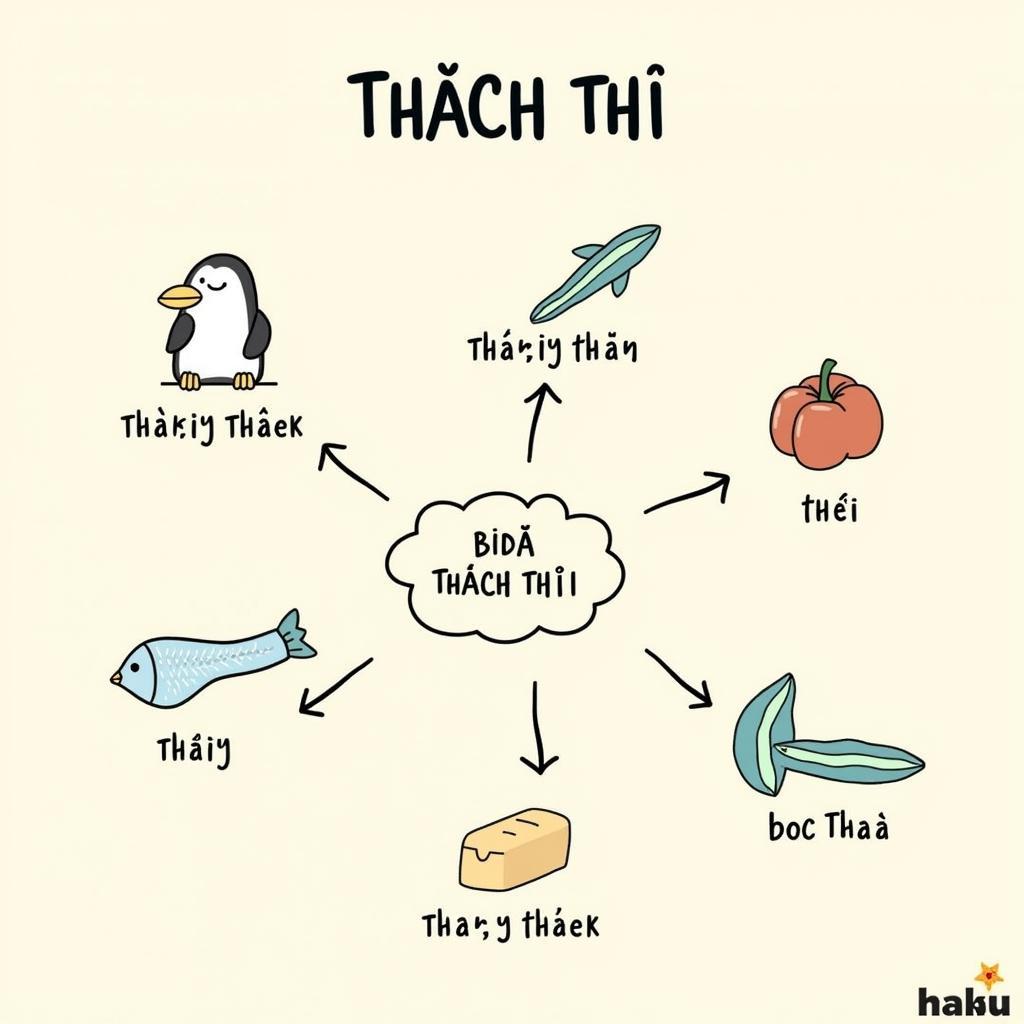 Biến thể của từ "thích thú"