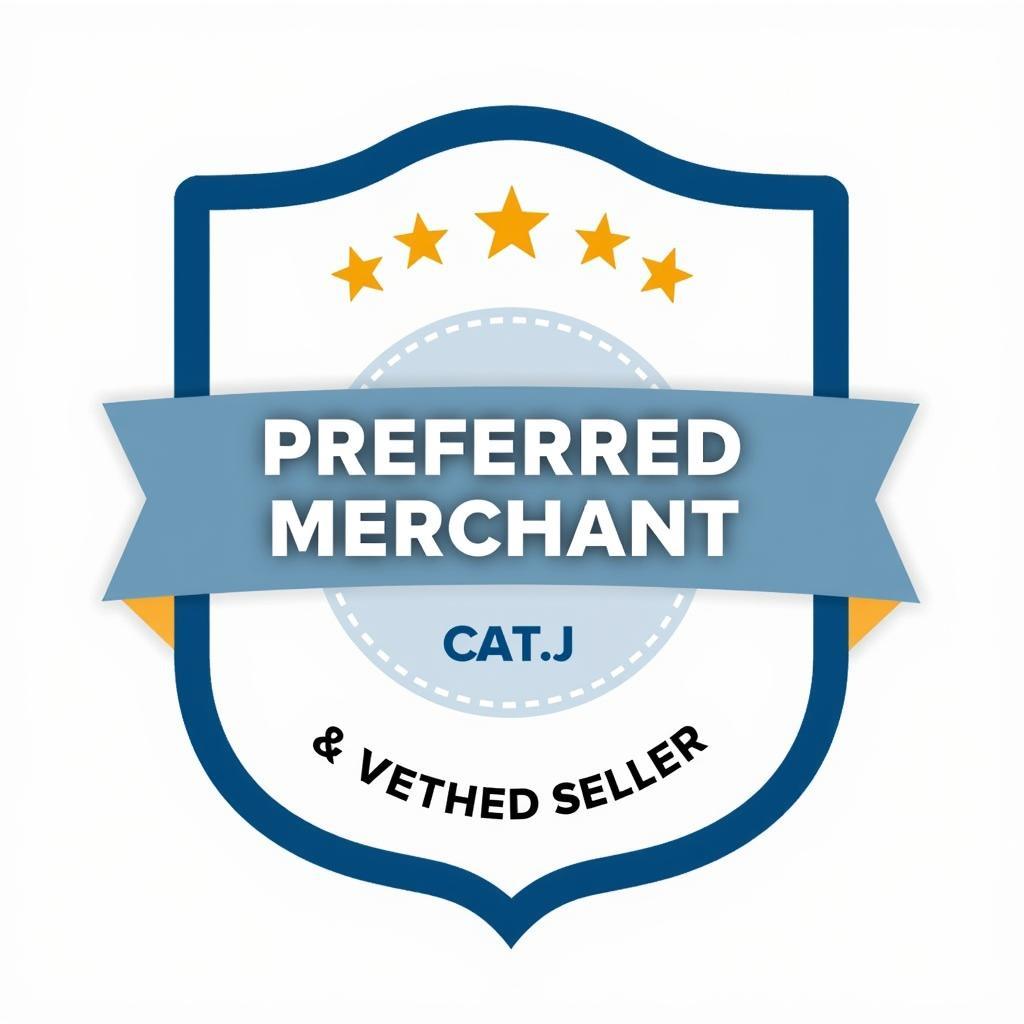 Biểu tượng "Preferred Merchant" trên website thương mại điện tử