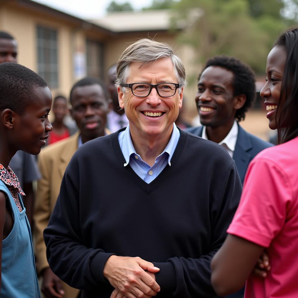 Bill Gates làm từ thiện