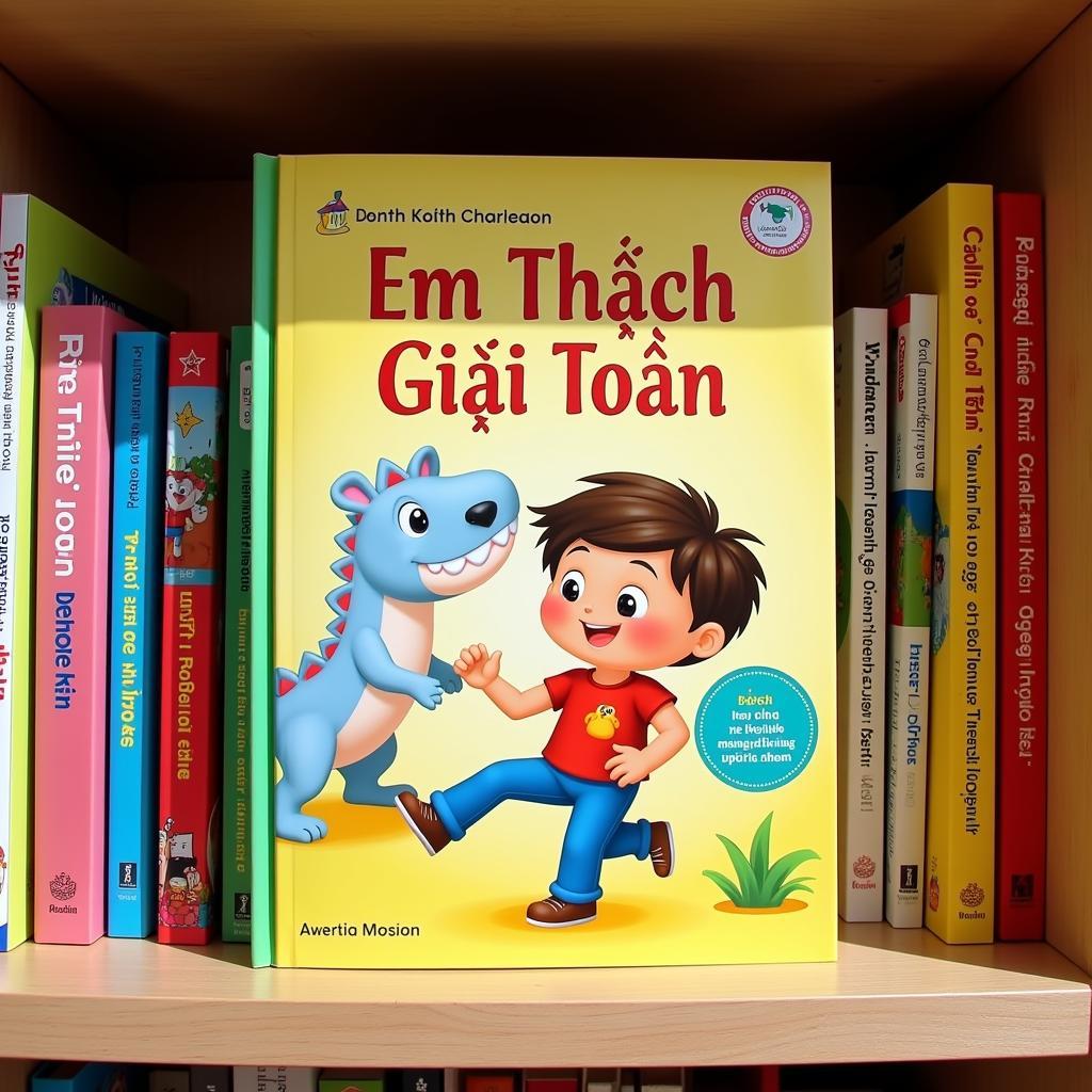 Bộ sách Em Thích Giỏi Toán trưng bày