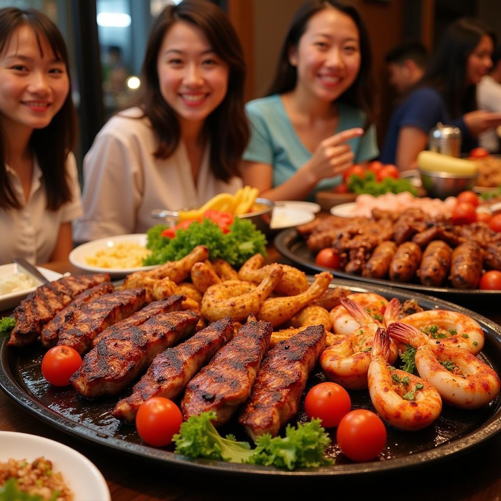 Buffet 99k Thích Nướng BBQ Quận 7