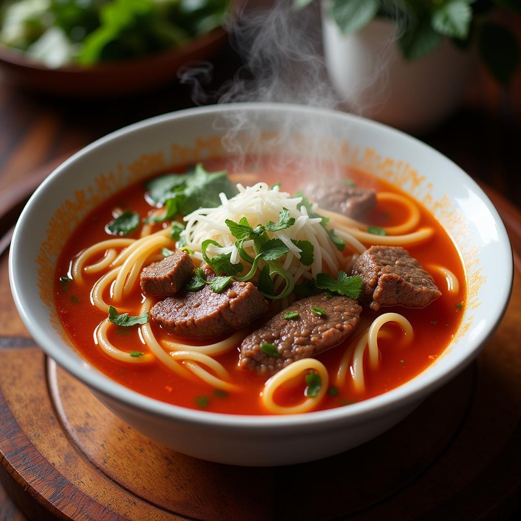 Bún bò Huế hấp dẫn