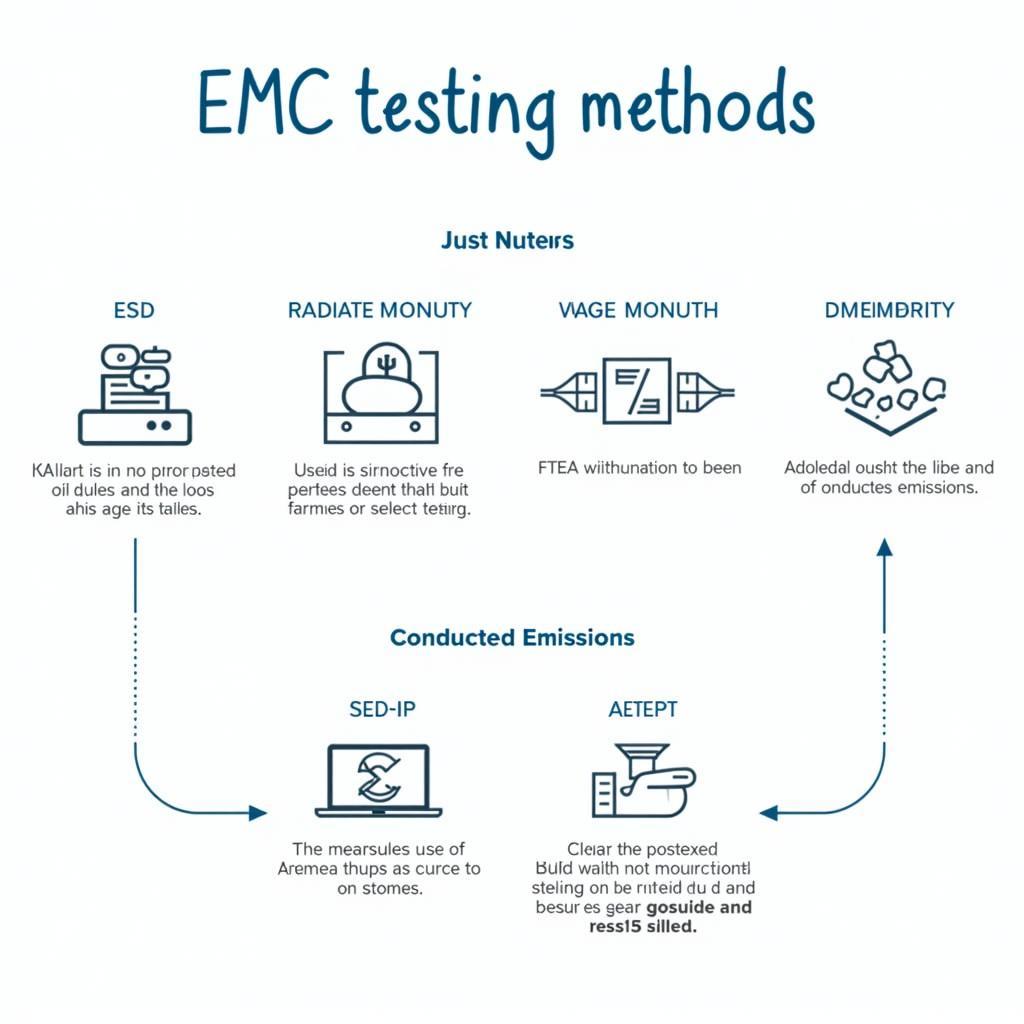 Minh họa các phương pháp kiểm tra EMC