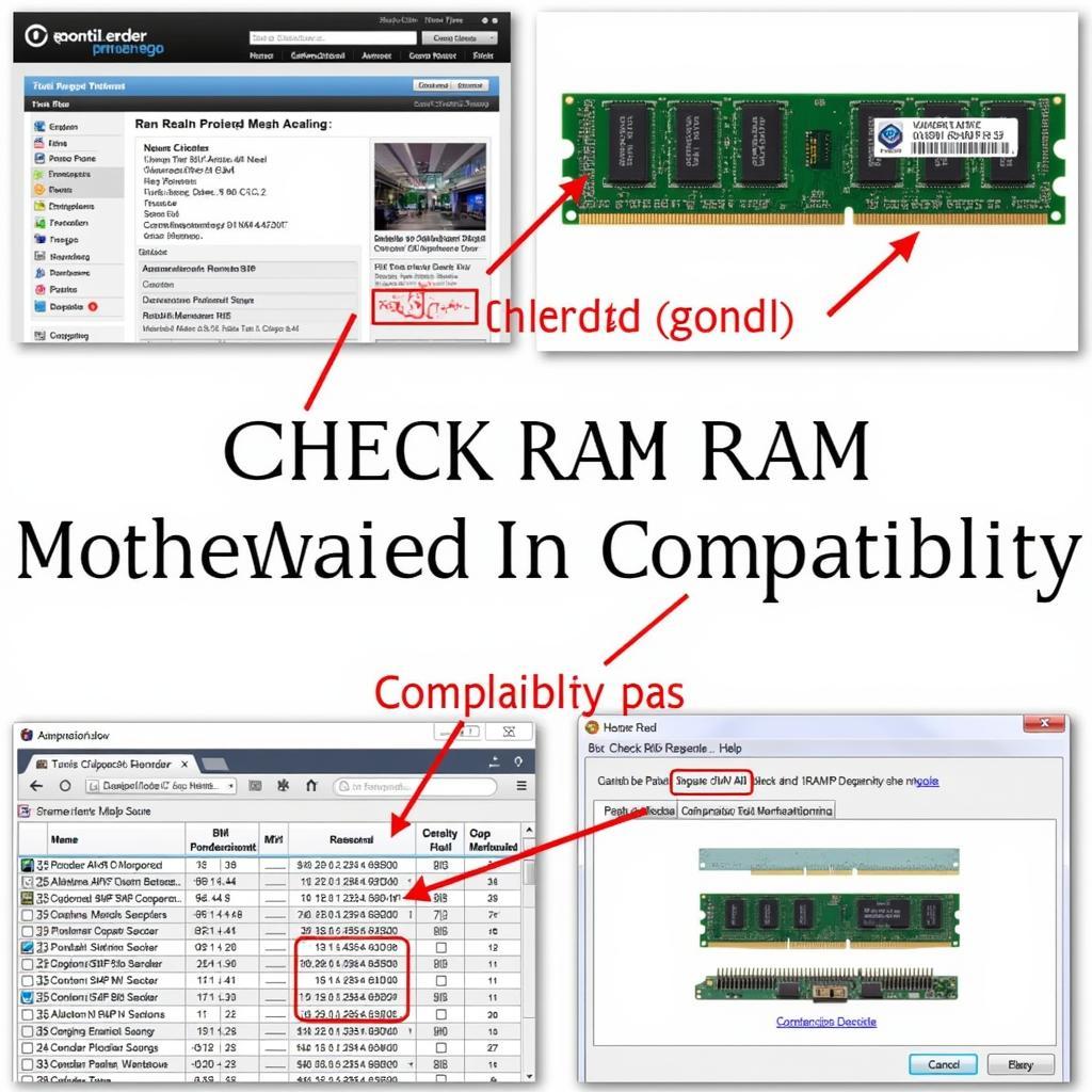 Kiểm tra tương thích giữa RAM và mainboard