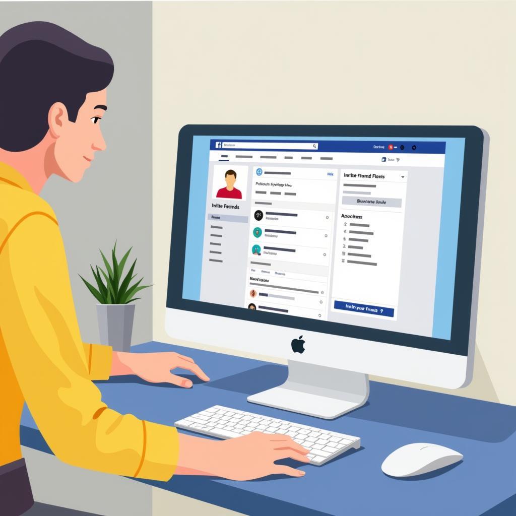 Mời bạn bè thích trang Facebook