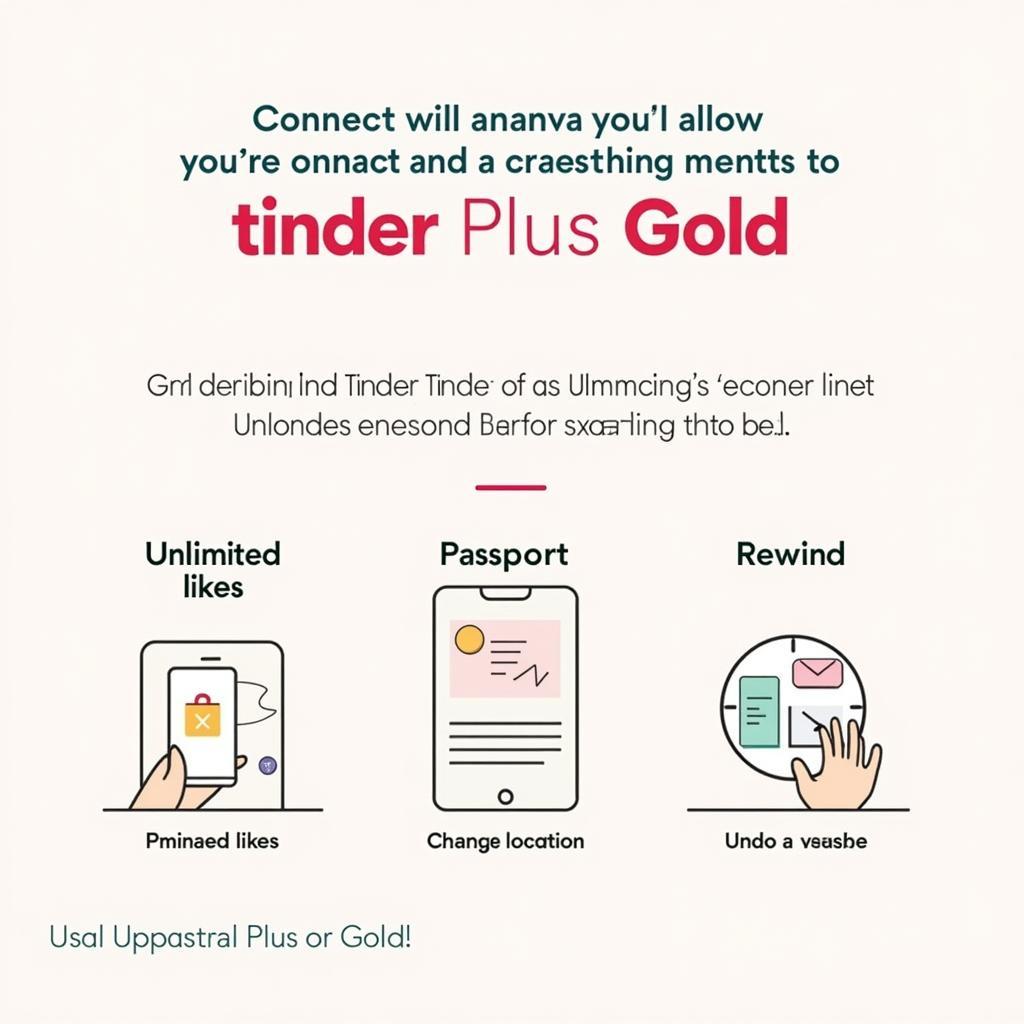 Nâng cấp lên Tinder Plus hoặc Gold để thả thính không giới hạn