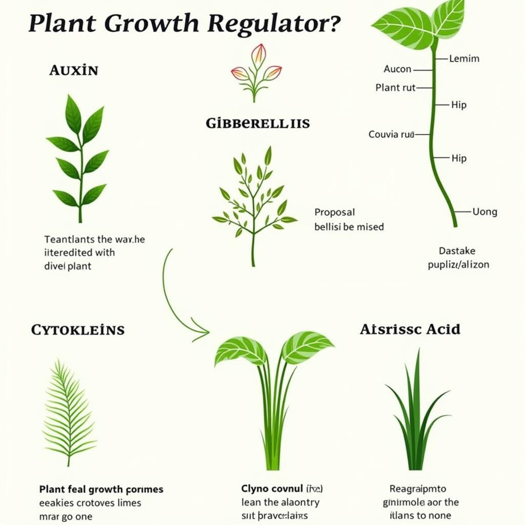 Phân loại chất kích thích sinh trưởng thực vật