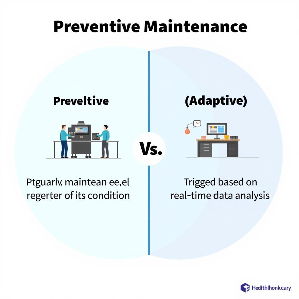 So sánh bảo trì thích ứng và bảo trì phòng ngừa