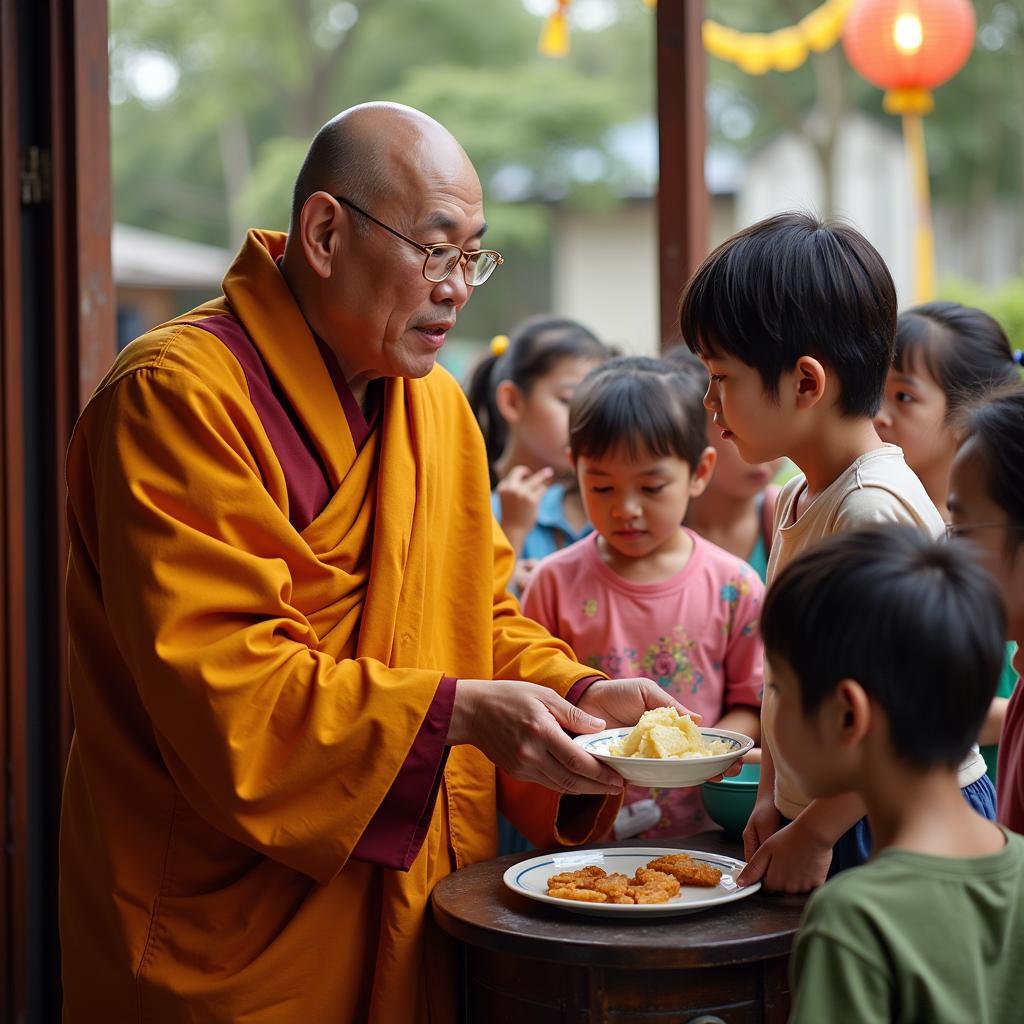 Tấm lòng từ bi của Thích Bửu Chánh