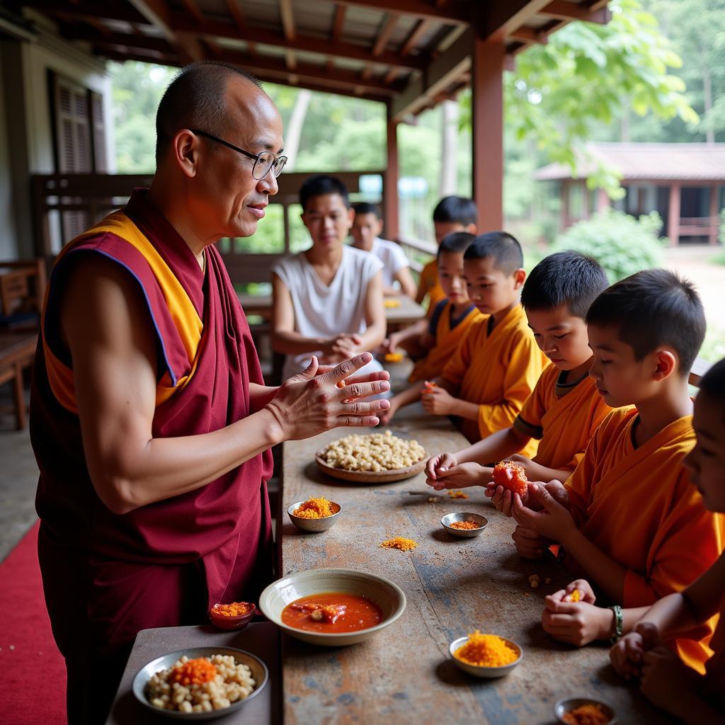 Thích Thanh Hải Thái Bình tham gia hoạt động Phật sự