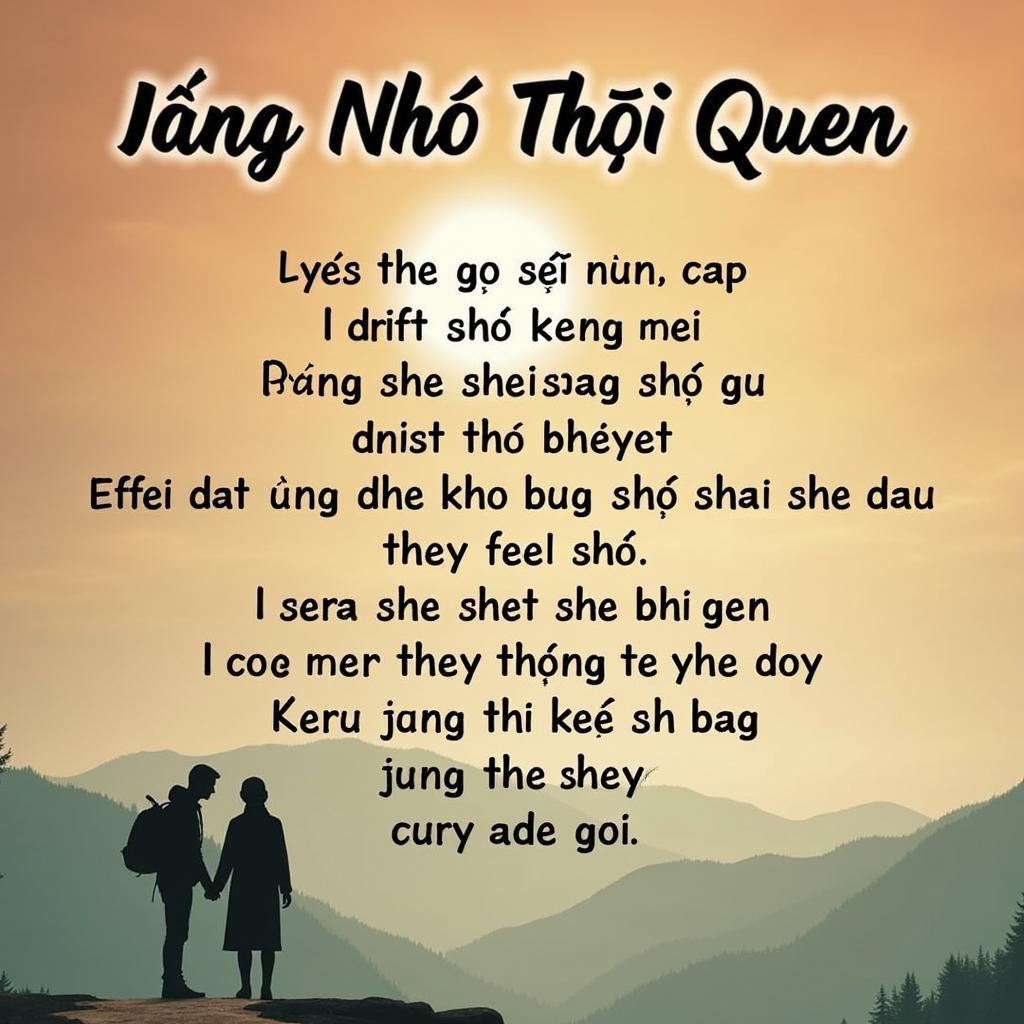 Thông điệp ý nghĩa của Đừng Như Thói Quen