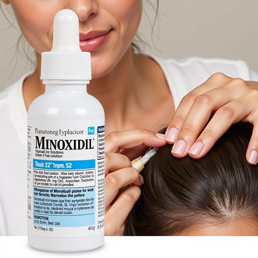 Thuốc bôi kích thích mọc tóc Minoxidil